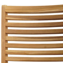 Stol 2 pcs Brun 64.5 x 52 x 108 cm Massiv Teaktræ