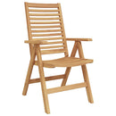 Stol 2 pcs Brun 64.5 x 52 x 108 cm Massiv Teaktræ