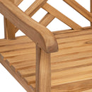 Have Stol 2 pcs 60 x 58 x 90 cm Massiv Teaktræ