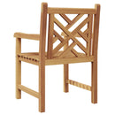 Have Stol 2 pcs 60 x 58 x 90 cm Massiv Teaktræ