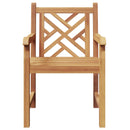 Have Stol 2 pcs 60 x 58 x 90 cm Massiv Teaktræ