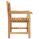 Have Stol 2 pcs 60 x 58 x 90 cm Massiv Teaktræ