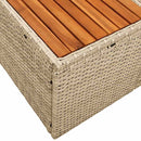 Havemøbelsofa Beige 184 x 62 x 85cm polyrattan