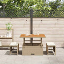 Have Spisebordssæt Beige polyrattan