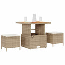 Have Spisebordssæt Beige polyrattan