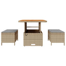 Have Spisebordssæt Beige polyrattan