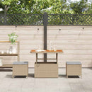 Have Spisebordssæt Beige polyrattan