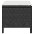 Have Spisebordssæt Sort polyrattan