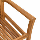 Spisestuestol 2 pcs Brun 62 x 55 x 94 cm Massiv Teaktræ