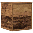 Opbevaringskasse Gammelt træ 40 x 42 x 46 cm Konstrueret træ