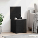 Opbevaringskasse Sort eg 40 x 42 x 46 cm Konstrueret træ