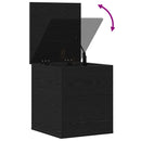 Opbevaringskasse Sort eg 40 x 42 x 46 cm Konstrueret træ