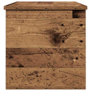 Opbevaringskasse Gammelt træ 90 x 35 x 35 cm Konstrueret træ