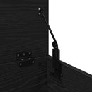 Opbevaringskasse Sort eg 102 x 35 x 35 cm Konstrueret træ