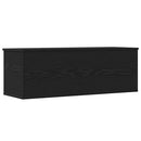 Opbevaringskasse Sort eg 102 x 35 x 35 cm Konstrueret træ
