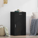 Sideboard med skuffe Sort eg 50 x 42,5 x 93 cm