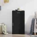Sideboard med skuffe Sort eg 50 x 42,5 x 93 cm