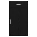 Sideboard med skuffe Sort eg 50 x 42,5 x 93 cm