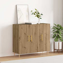 Sideboard Artisan Egetræ 90 x 34 x 80 cm Konstrueret træ