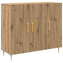 Sideboard Artisan Egetræ 90 x 34 x 80 cm Konstrueret træ