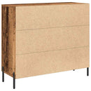 Sideboard Gammelt træ 90 x 34 x 80 cm Konstrueret træ