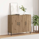 Sideboard Artisan Egetræ 90 x 34 x 80 cm Konstrueret træ