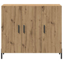 Sideboard Artisan Egetræ 90 x 34 x 80 cm Konstrueret træ