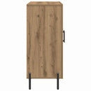 Sideboard Artisan Egetræ 90 x 34 x 80 cm Konstrueret træ