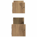 Væghylde Vægmonteret 2 pcs Artisan Egetræ 60 x 16 x 14 cm