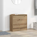 Sko skab med dør Artisan Egetræ 60 x 21 x 57 cm Konstrueret træ