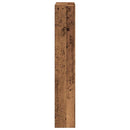 Sko skab med dør Gammelt træ 80 x 21 x 125,5 cm Konstrueret træ