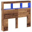 Hovedgærde Gammelt træ 120 x 17 x 102 cm Konstrueret træ
