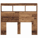 Hovedgærde Gammelt træ 120 x 17 x 102 cm Konstrueret træ