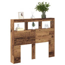 Hovedgærde Gammelt træ 120 x 17 x 102 cm Konstrueret træ