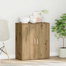 skænk 60x31x70 cm konstrueret træ kunsteg