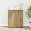 skænk 60x31x70 cm konstrueret træ kunsteg