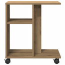 Sidebord artisan eg 50 x 30 x 55 cm Konstrueret træ
