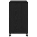 Sidebord Sort eg 50 x 30 x 55 cm Konstrueret træ
