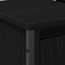 Badeværelsesskabsunder Sort eg 60 x 35 x 60 cm Konstrueret træ