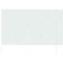 Kædelink indhegning 25 x 1,6 m Stål Grøn