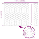 Hexagon Hegn Grøn 0,5 x 50 m PVC