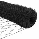Hexagon Hegn 0,6 x 25 m PVC Grå