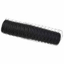 Hexagon Hegn 0,6 x 25 m PVC Grå