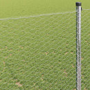 Hexagon Hegn Sølv 1,6 x 10 m Galvaniseret stål