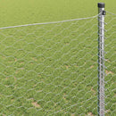 Hexagon Hegn Sølv 0,8 x 25 m Galvaniseret stål