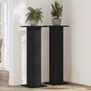 Planteholder 2 stk. Sort eg 30 x 30 x 95 cm Konstrueret træ