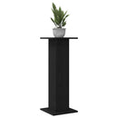 Planteholder 2 stk. Sort eg 30 x 30 x 80 cm Konstrueret træ