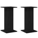 Planteholder 2 stk. Sort eg 30 x 30 x 60 cm Konstrueret træ