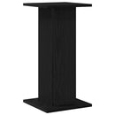Planteholder 2 stk. Sort eg 30 x 30 x 60 cm Konstrueret træ