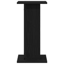 Planteholder 2 stk. Sort eg 30 x 30 x 60 cm Konstrueret træ